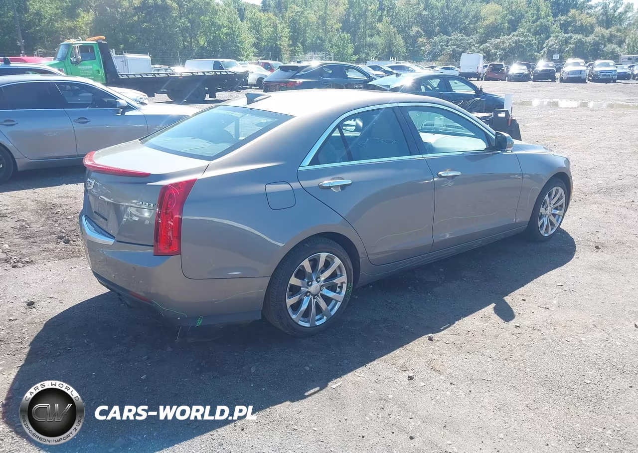2017 Cadillac Ats Luxury VIN:1G6AH5RX3H0157594 - 4
