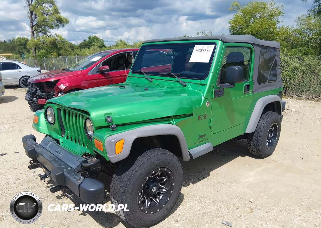 2005 Jeep Wrangler X VIN:1J4FA39S35P306647 - 2