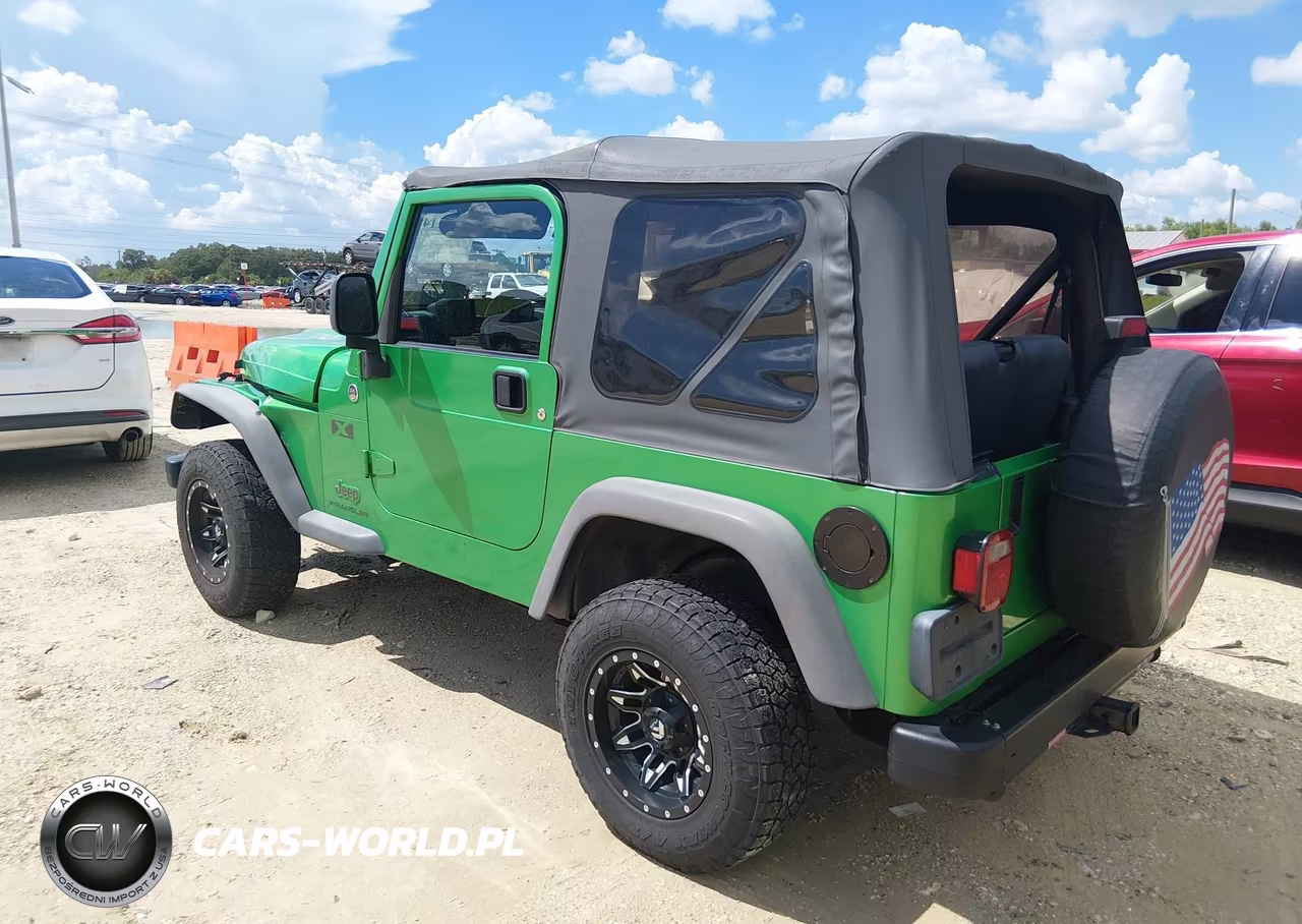 2005 Jeep Wrangler X VIN:1J4FA39S35P306647 - 3