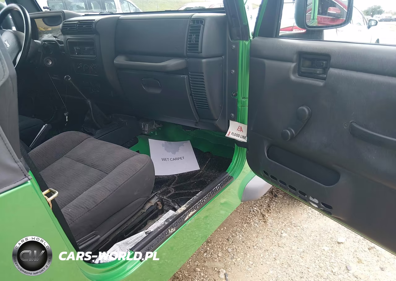 2005 Jeep Wrangler X VIN:1J4FA39S35P306647 - 6