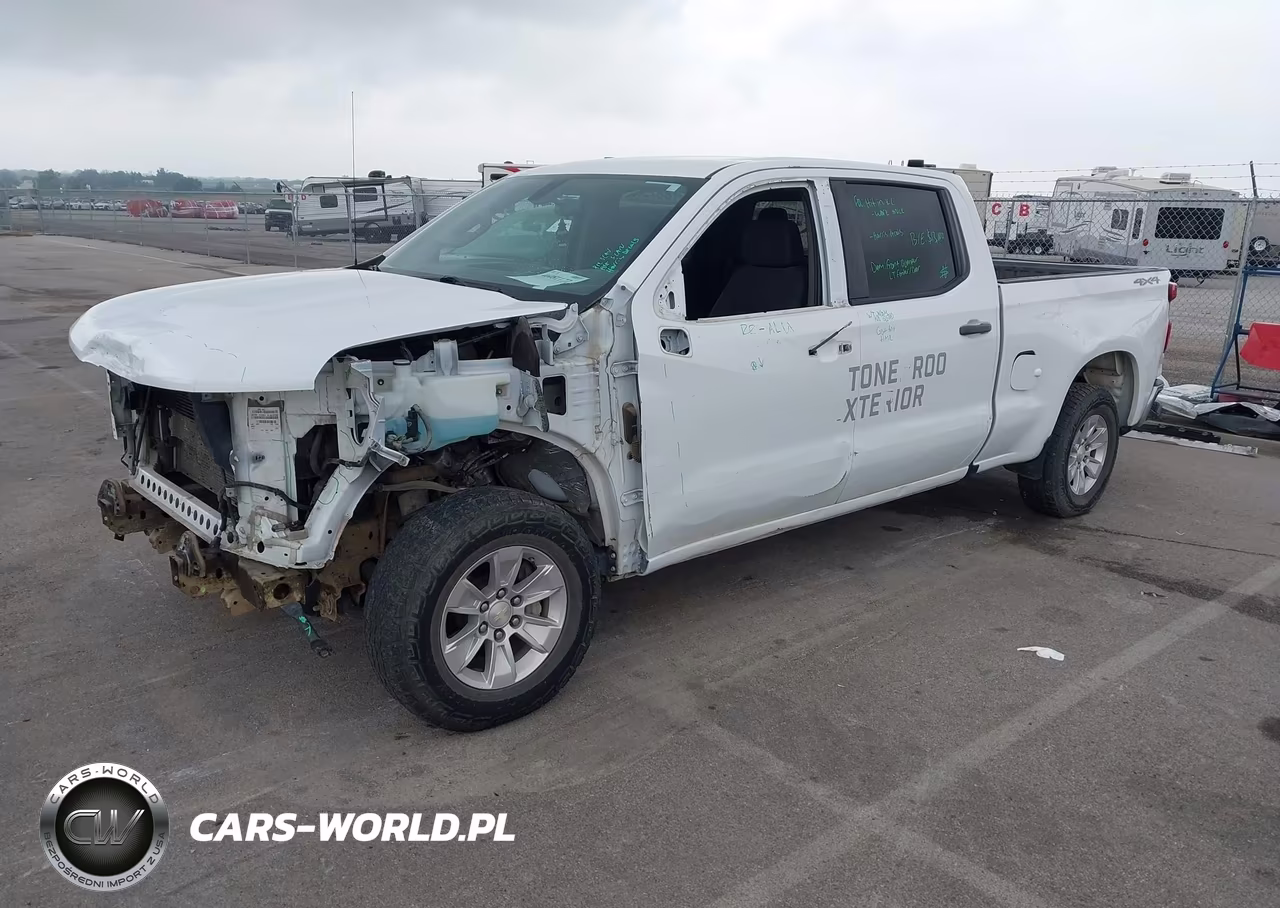 2019 Chevrolet Silverado 1500 Work Truck VIN:1GCUYAEF1KZ349549 - 2