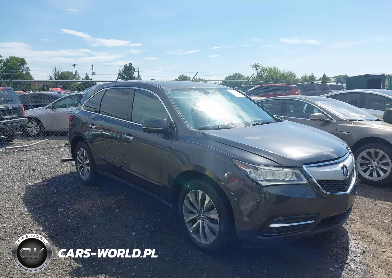 2015 Acura Mdx Technology Package