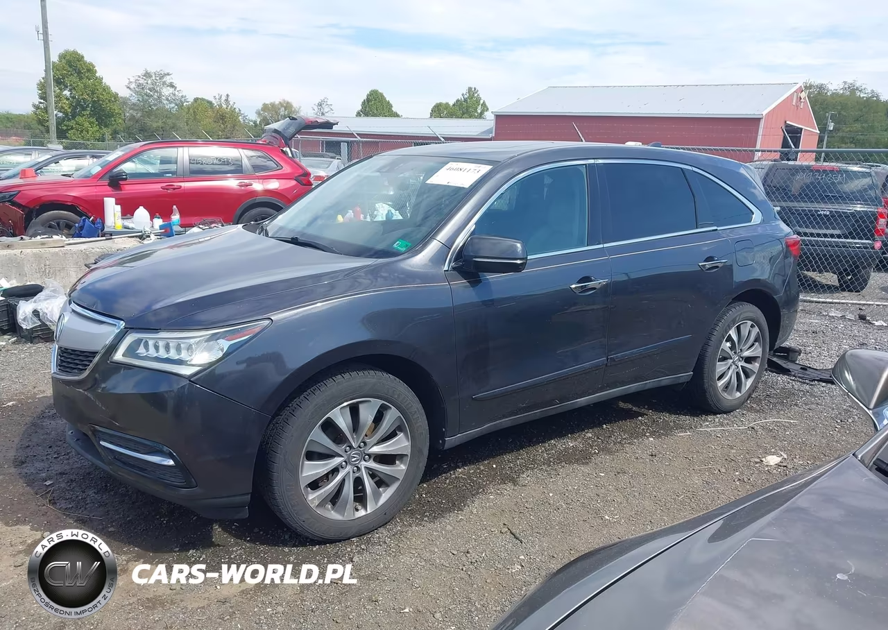 2015 Acura Mdx Technology Package VIN:5FRYD4H40FB025009 - 14
