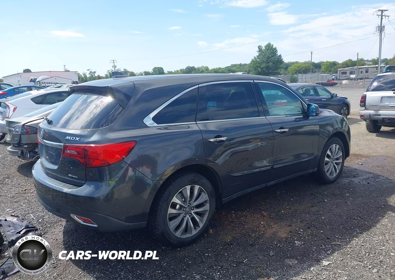 2015 Acura Mdx Technology Package VIN:5FRYD4H40FB025009 - 4