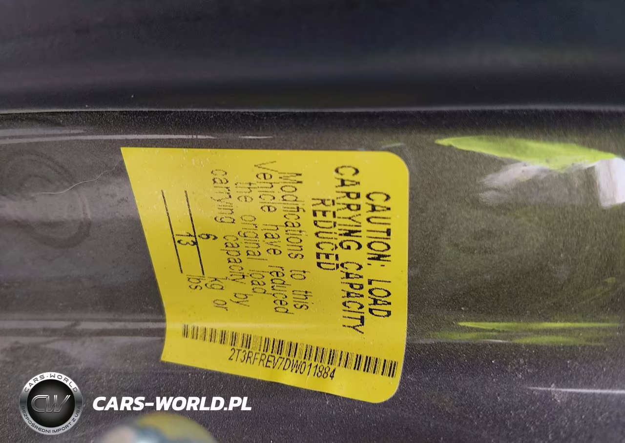 2013 Toyota Rav4 Xle VIN:2T3RFREV7DW011884 - 9