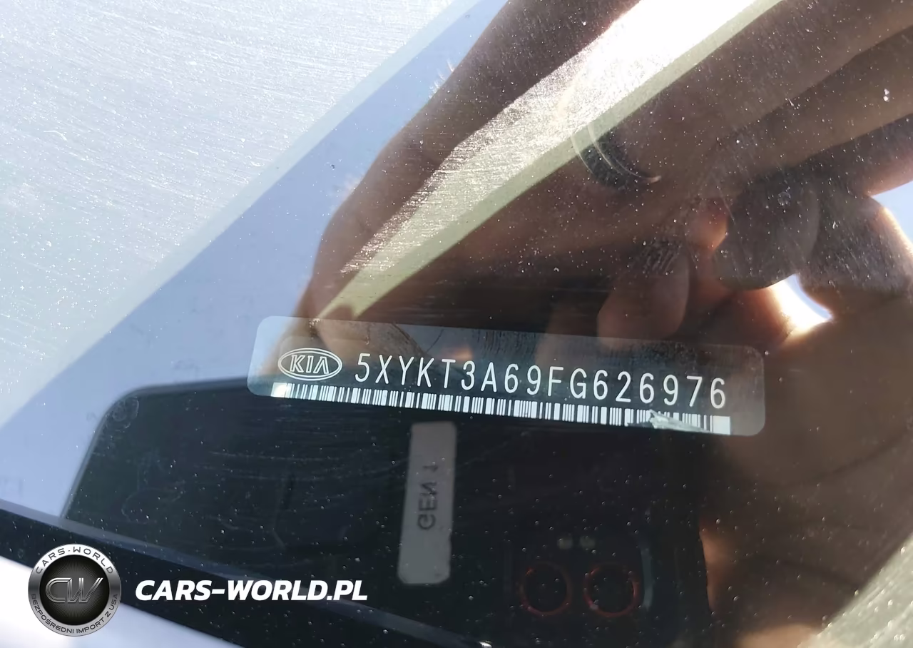 2015 Kia Sorento Lx VIN:5XYKT3A69FG626976 - 9