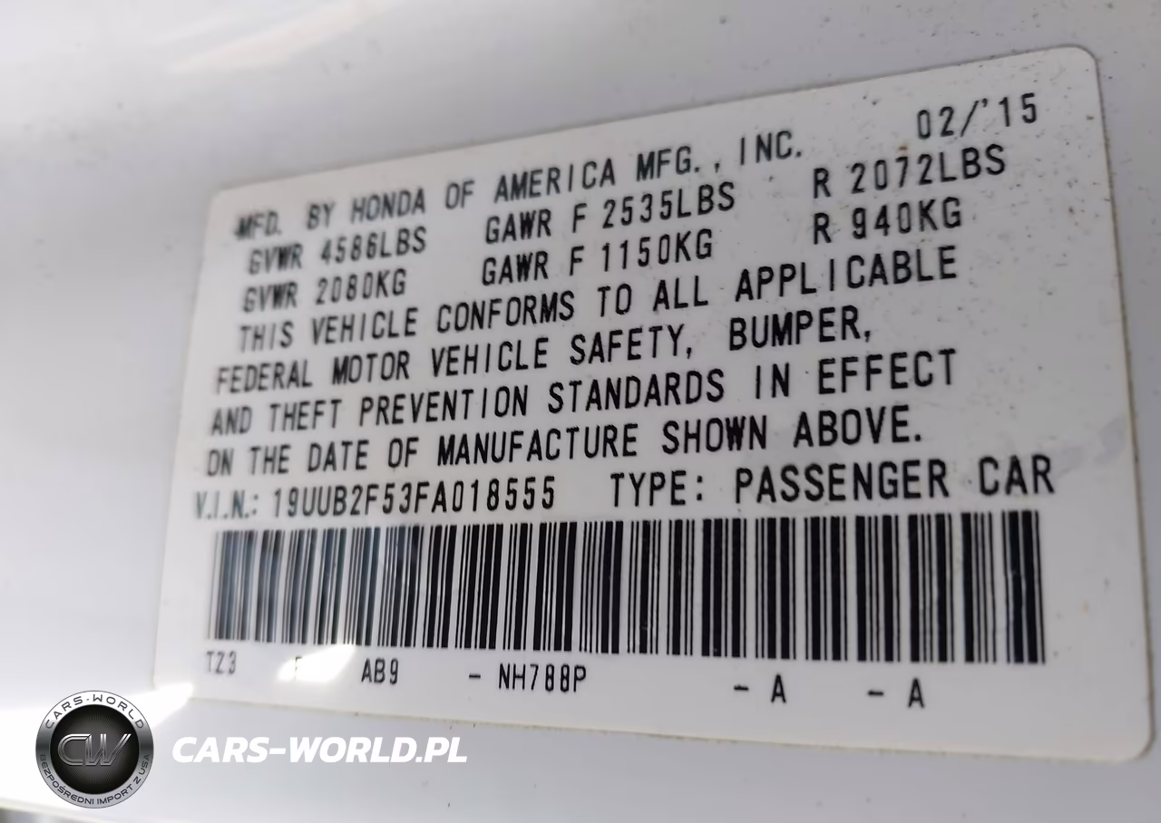 2015 Acura Tlx V6 Tech VIN:19UUB2F53FA018555 - 9