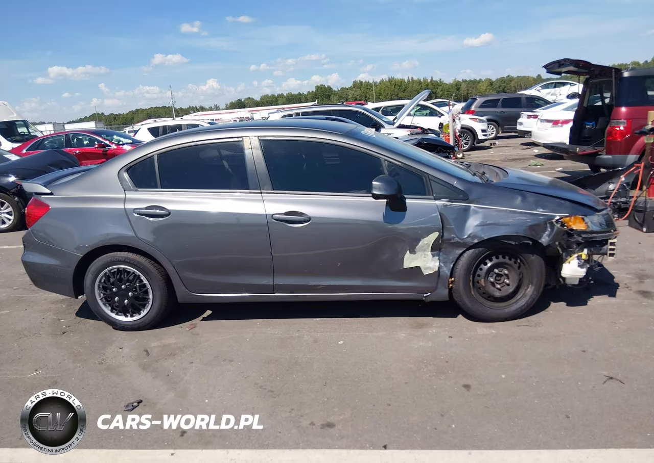 2012 Honda Civic Lx VIN:2HGFB2F58CH327671 - 14