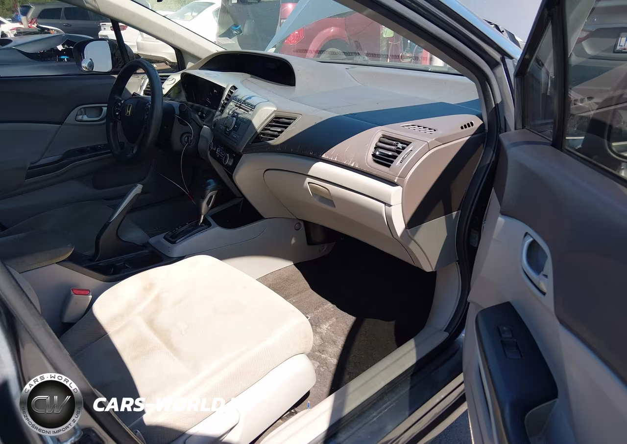 2012 Honda Civic Lx VIN:2HGFB2F58CH327671 - 5