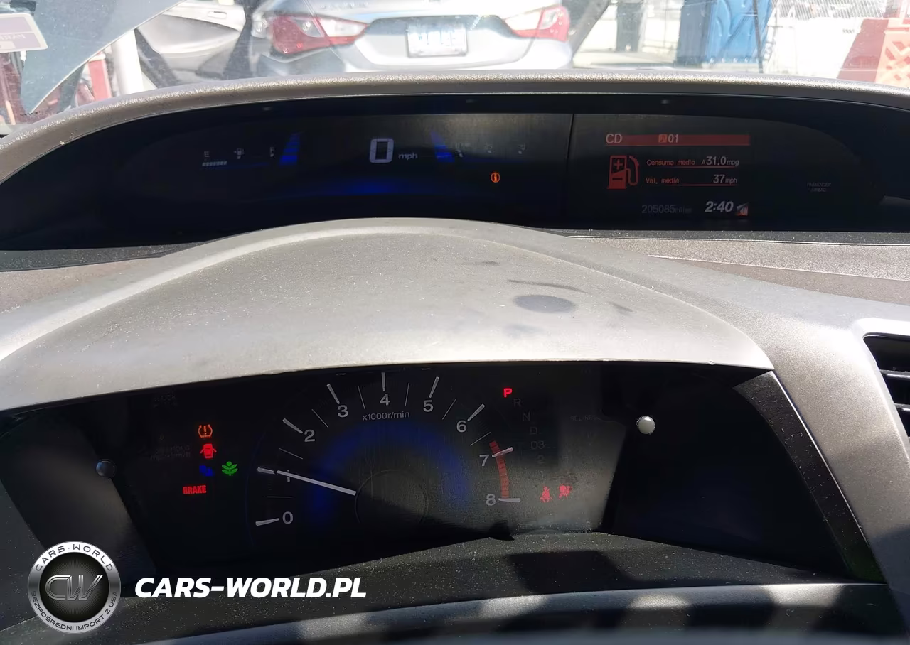 2012 Honda Civic Lx VIN:2HGFB2F58CH327671 - 7