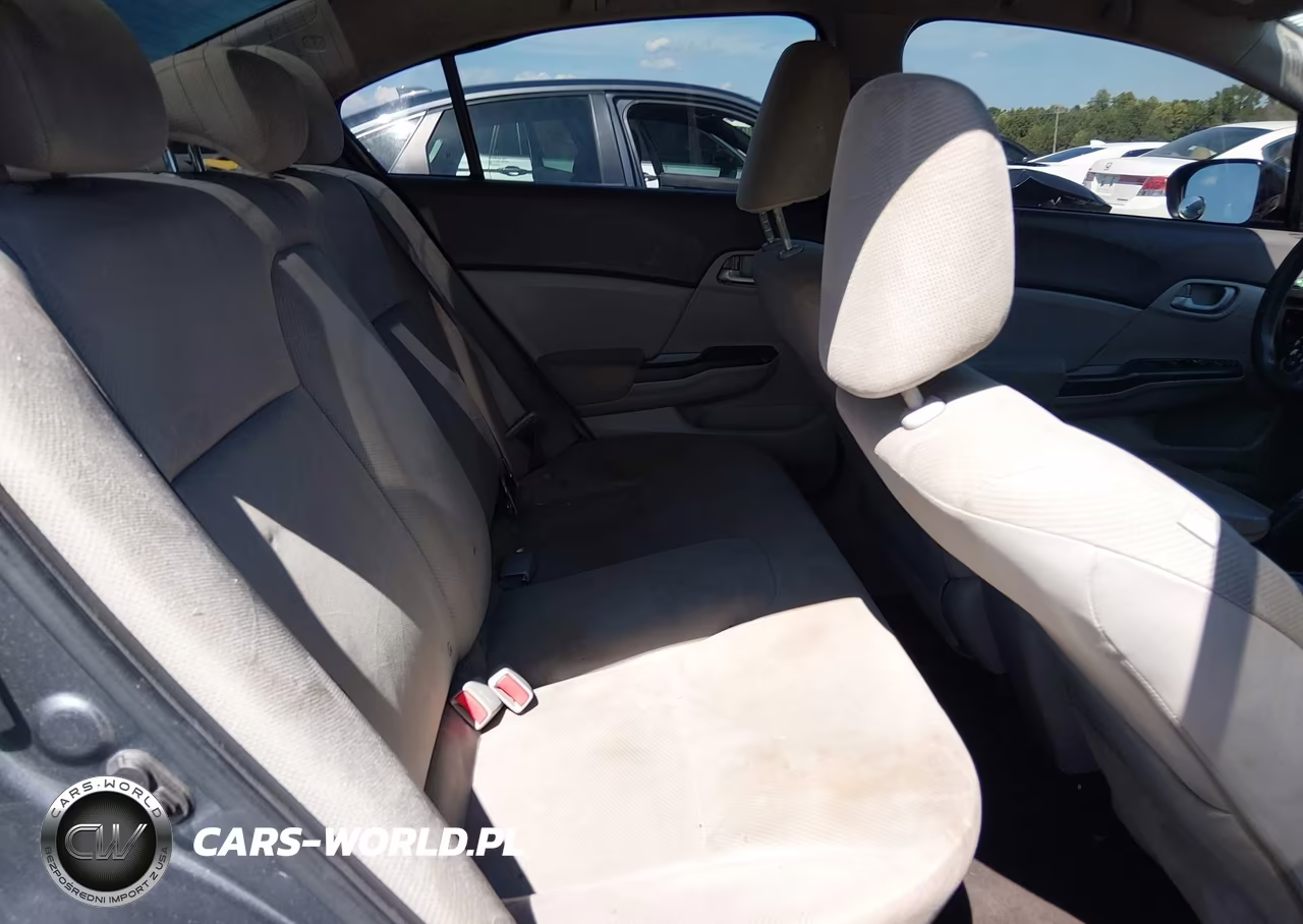 2012 Honda Civic Lx VIN:2HGFB2F58CH327671 - 8