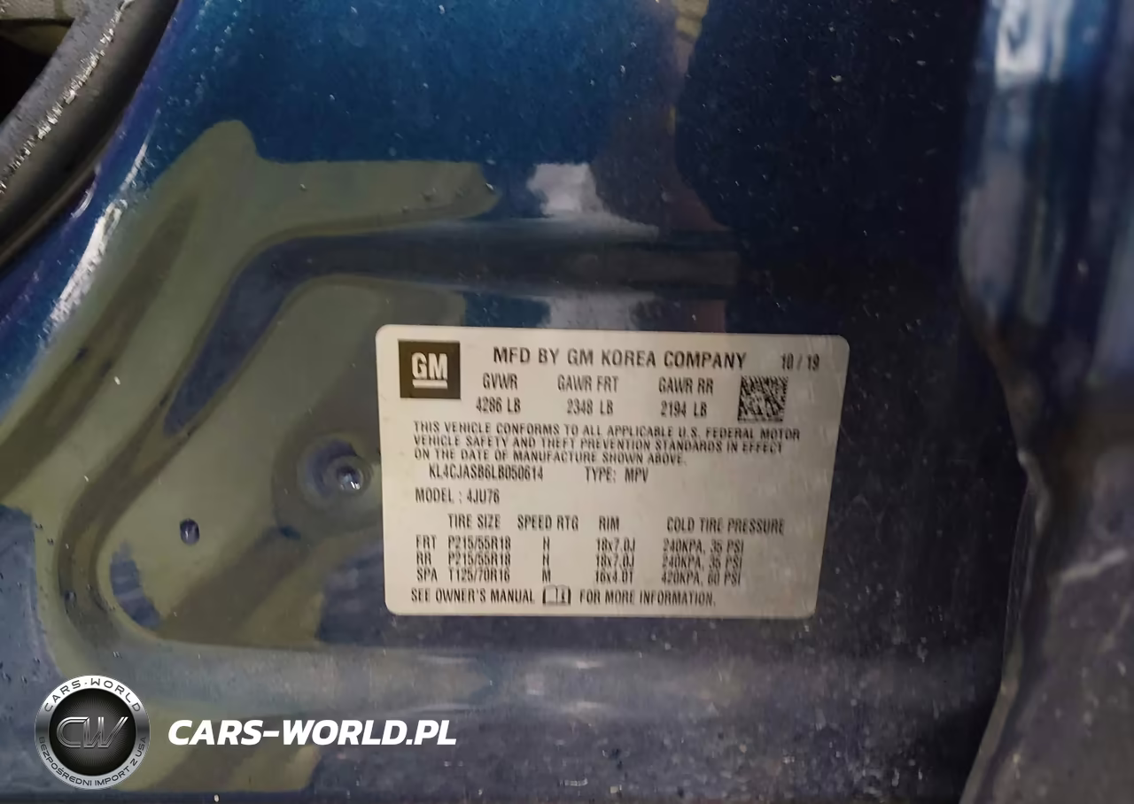 2020 Buick Encore Fwd Preferred VIN:KL4CJASB6LB050614 - 9
