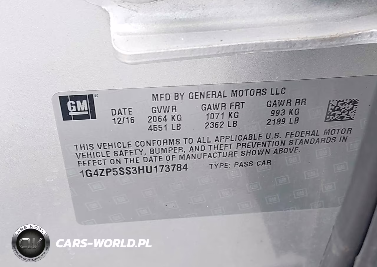 2017 Buick Lacrosse Essence VIN:1G4ZP5SS3HU173784 - 9