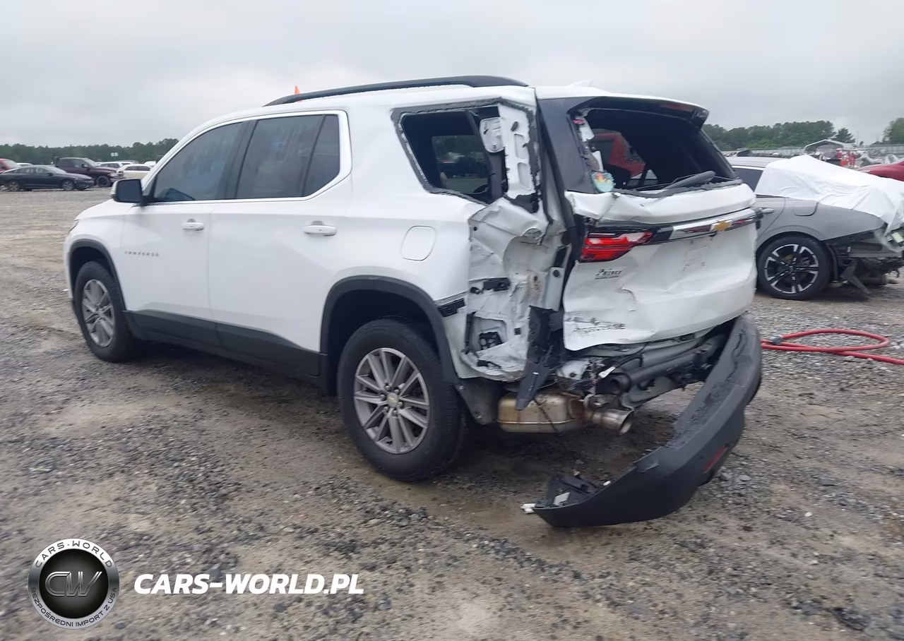 2022 Chevrolet Traverse Fwd Lt Cloth VIN:1GNERGKW3NJ132328 - 3