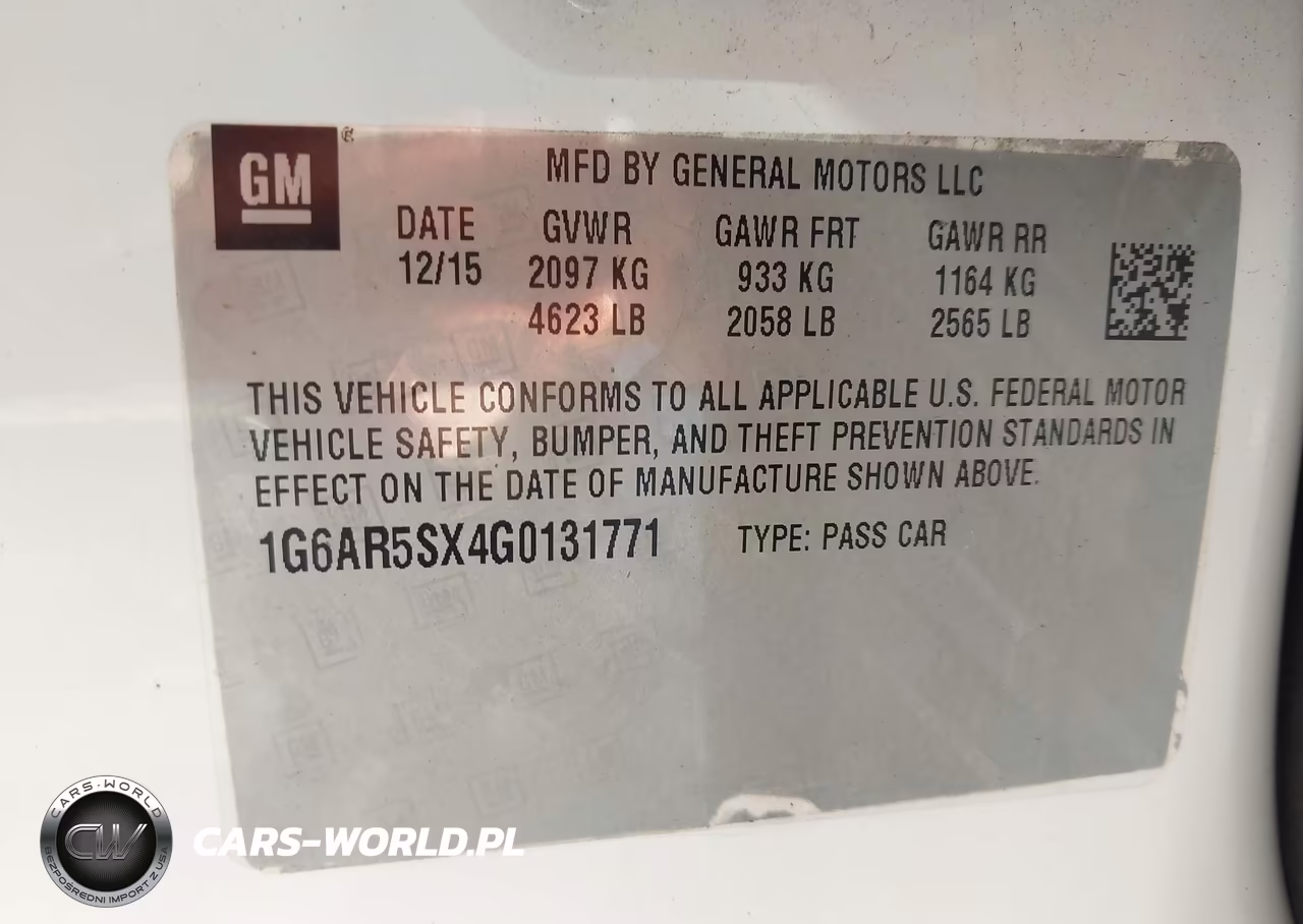2016 Cadillac Cts Luxury Collection VIN:1G6AR5SX4G0131771 - 9