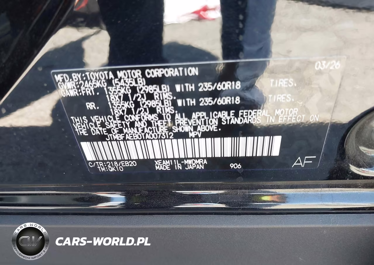2026 Toyota Bz Xle VIN:JTMBFAEB0TA007312 - 9