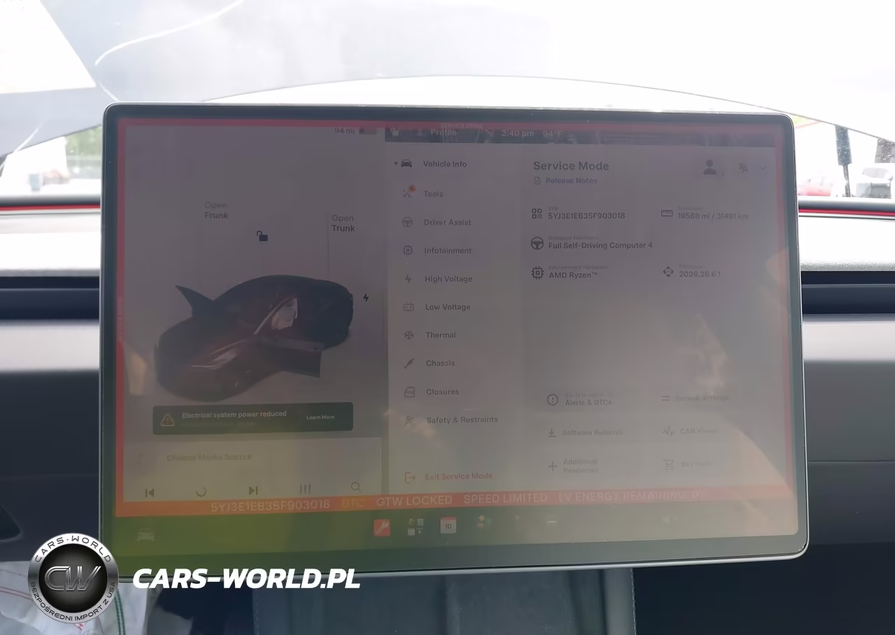 2025 Tesla Model 3 Long Range All-Wheel Drive VIN:5YJ3E1EB3SF903018 - 13