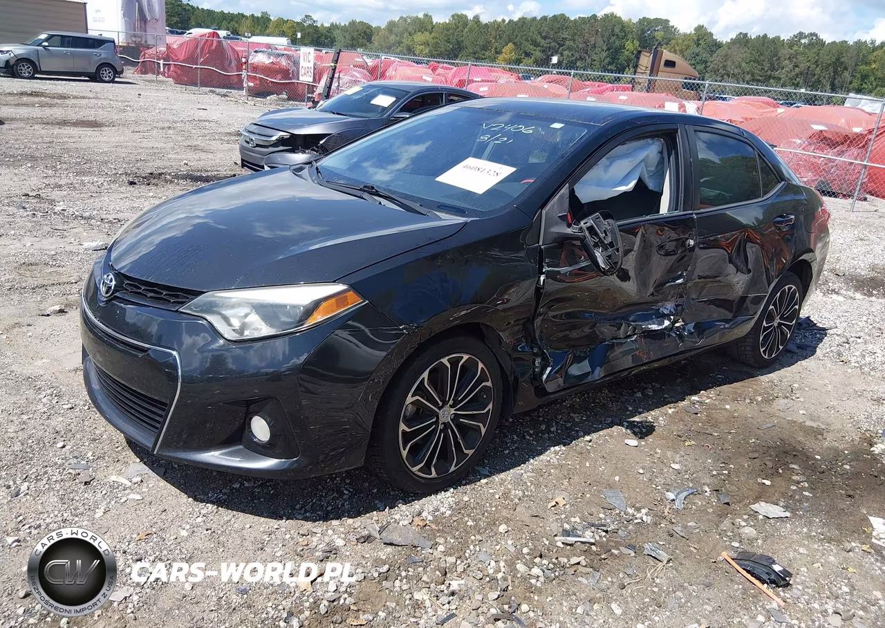 2015 Toyota Corolla S Plus VIN:5YFBURHE3FP252406 - 2
