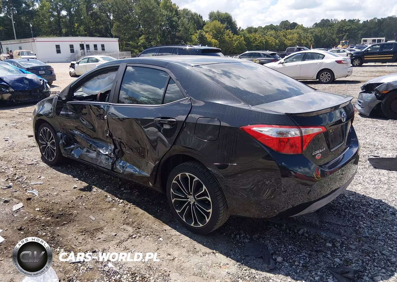 2015 Toyota Corolla S Plus VIN:5YFBURHE3FP252406 - 3