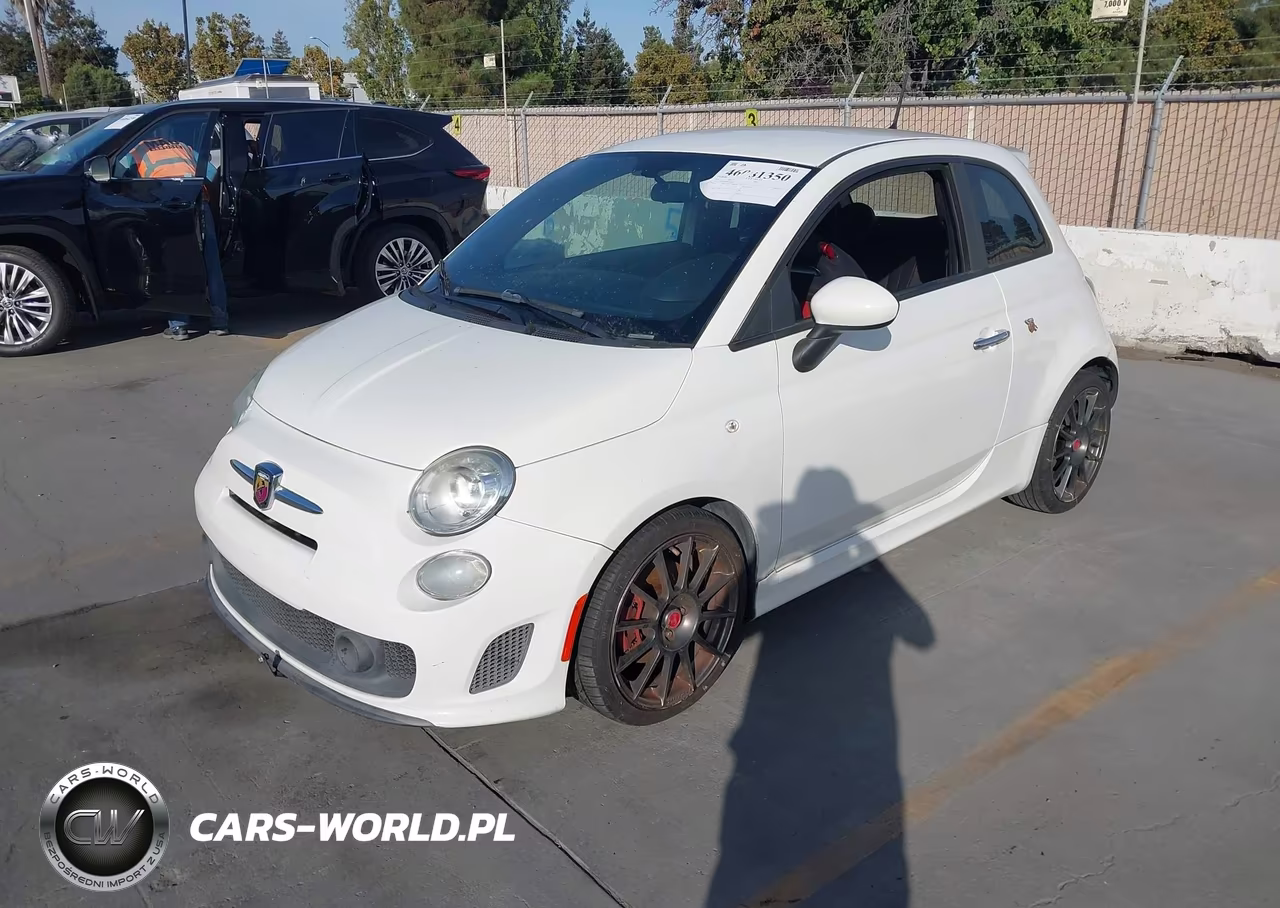 2015 Fiat 500 Abarth VIN:3C3CFFFH8FT508941 - 2