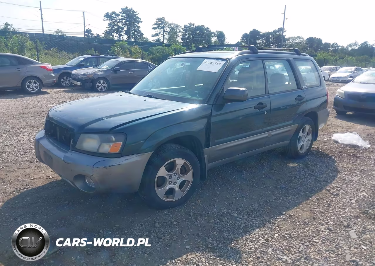 2003 Subaru Forester Xs VIN:JF1SG65623G718512 - 2