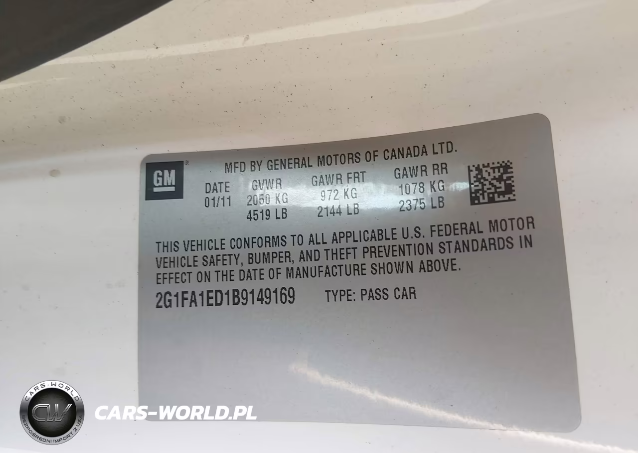 2011 Chevrolet Camaro 2Ls VIN:2G1FA1ED1B9149169 - 9