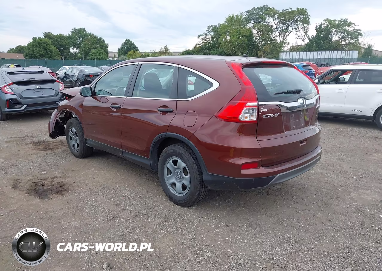 2015 Honda Cr-V Lx VIN:2HKRM4H30FH702168 - 3