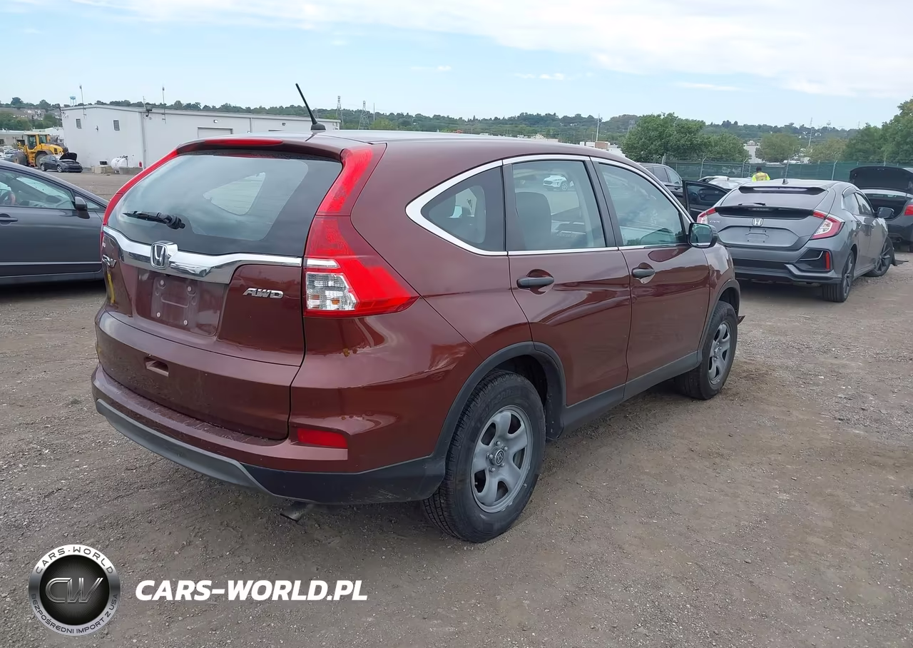 2015 Honda Cr-V Lx VIN:2HKRM4H30FH702168 - 4