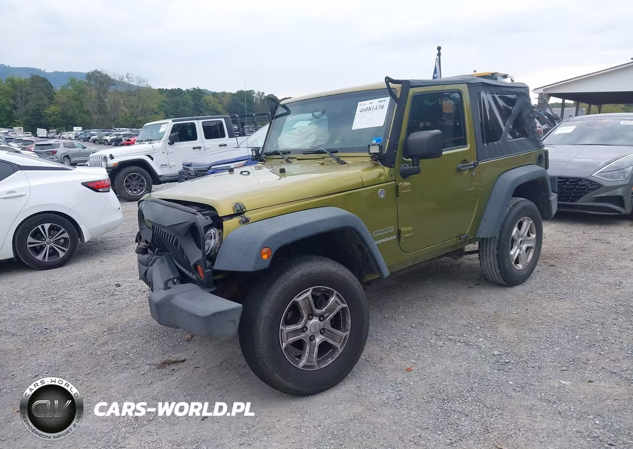2010 Jeep Wrangler Sport VIN:1J4AA2D16AL210452 - 2