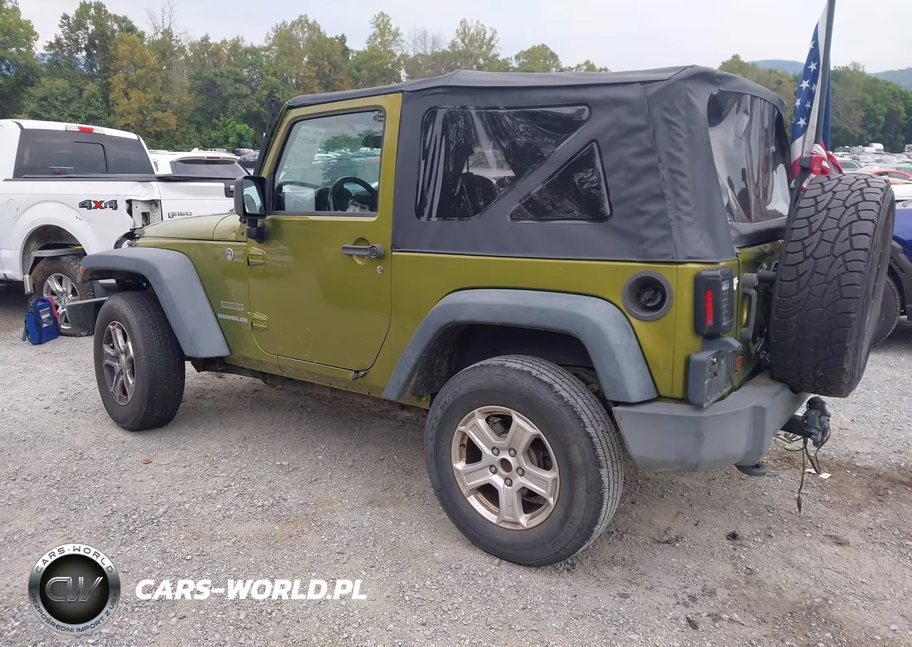 2010 Jeep Wrangler Sport VIN:1J4AA2D16AL210452 - 3