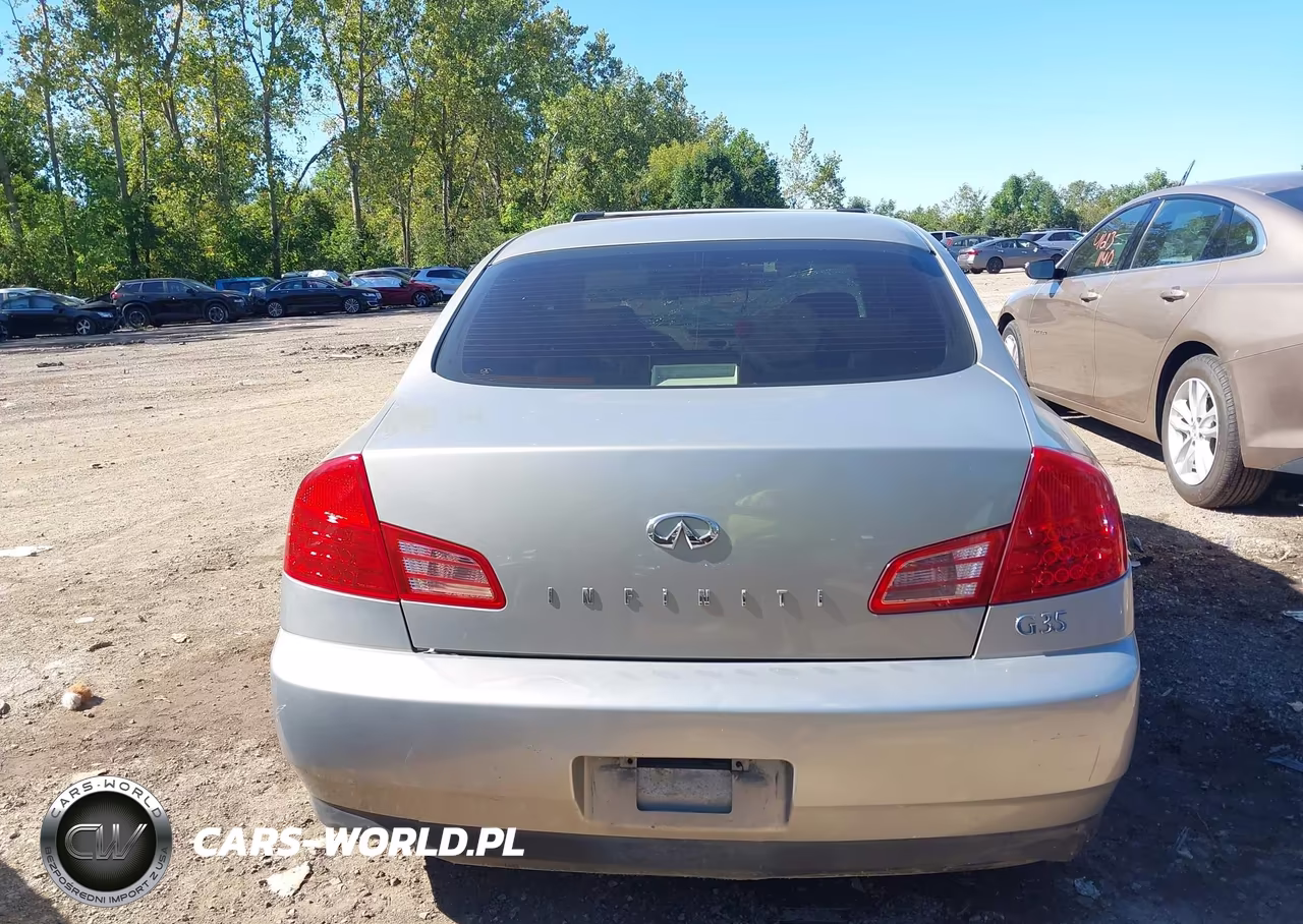 2003 Infiniti G35 Base W-6 Speed Manual VIN:JNKCV51E93M330642 - 15