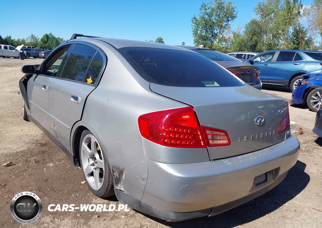 2003 Infiniti G35 Base W-6 Speed Manual VIN:JNKCV51E93M330642 - 3