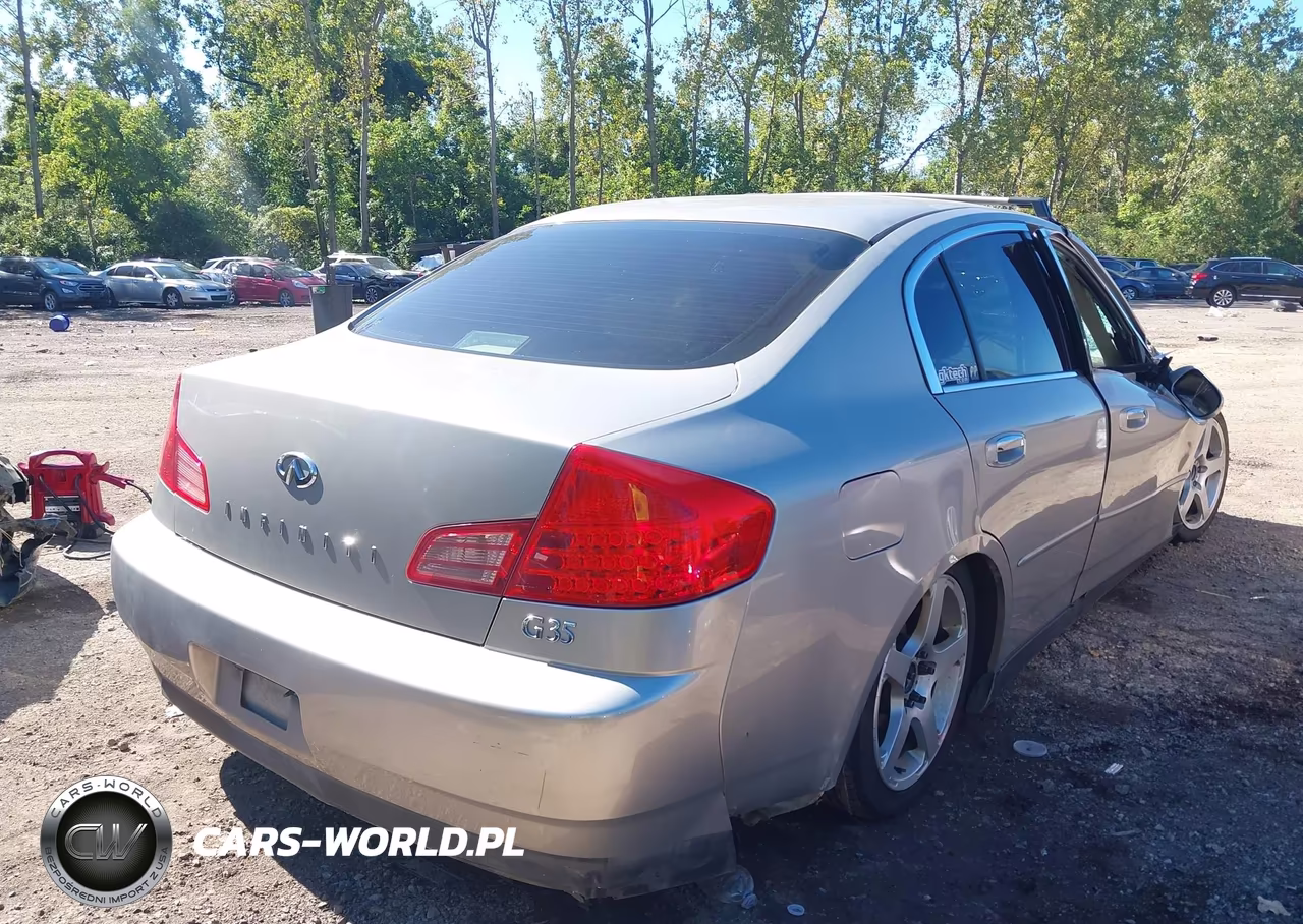 2003 Infiniti G35 Base W-6 Speed Manual VIN:JNKCV51E93M330642 - 4