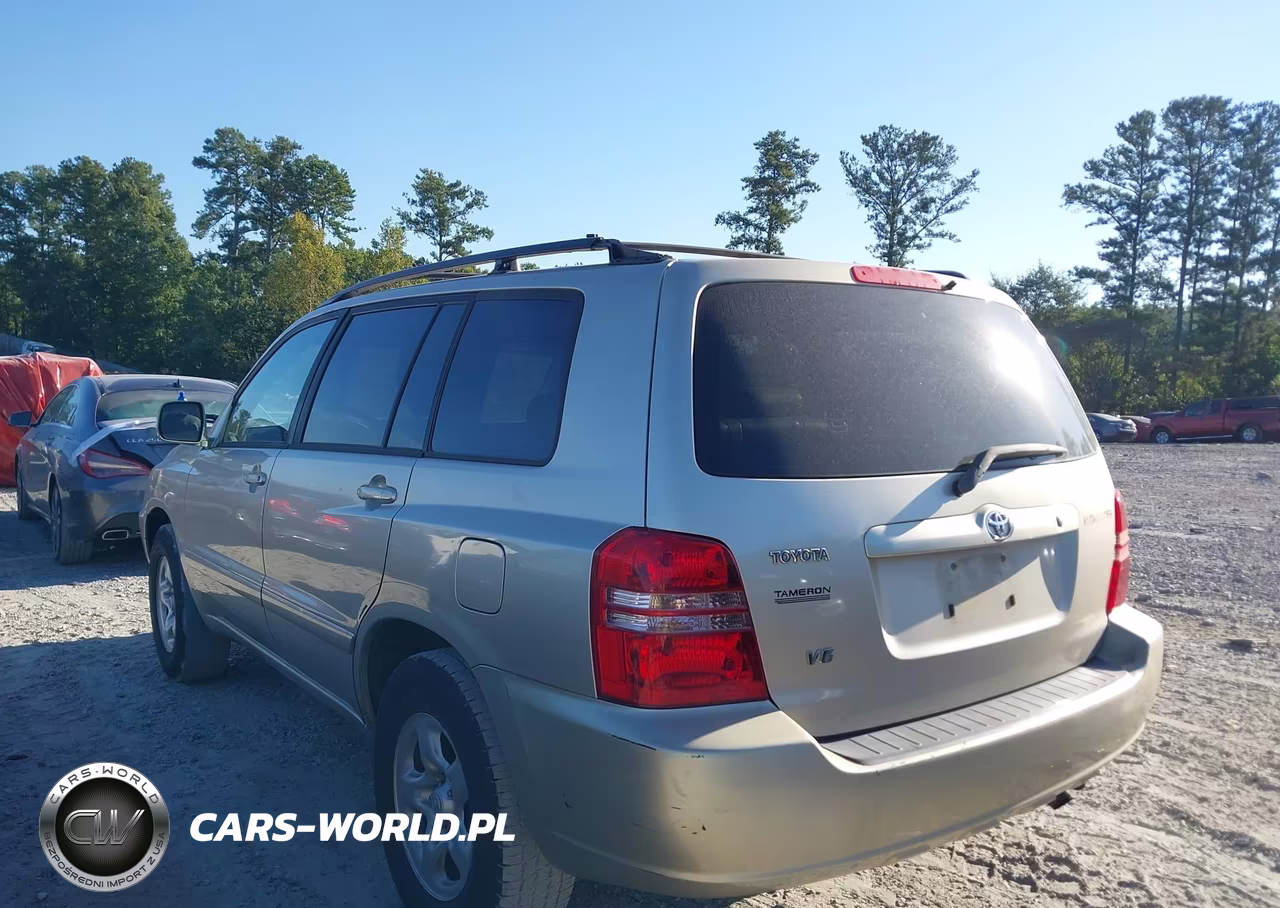 2001 Toyota Highlander V6 VIN:JTEGF21A210022613 - 3