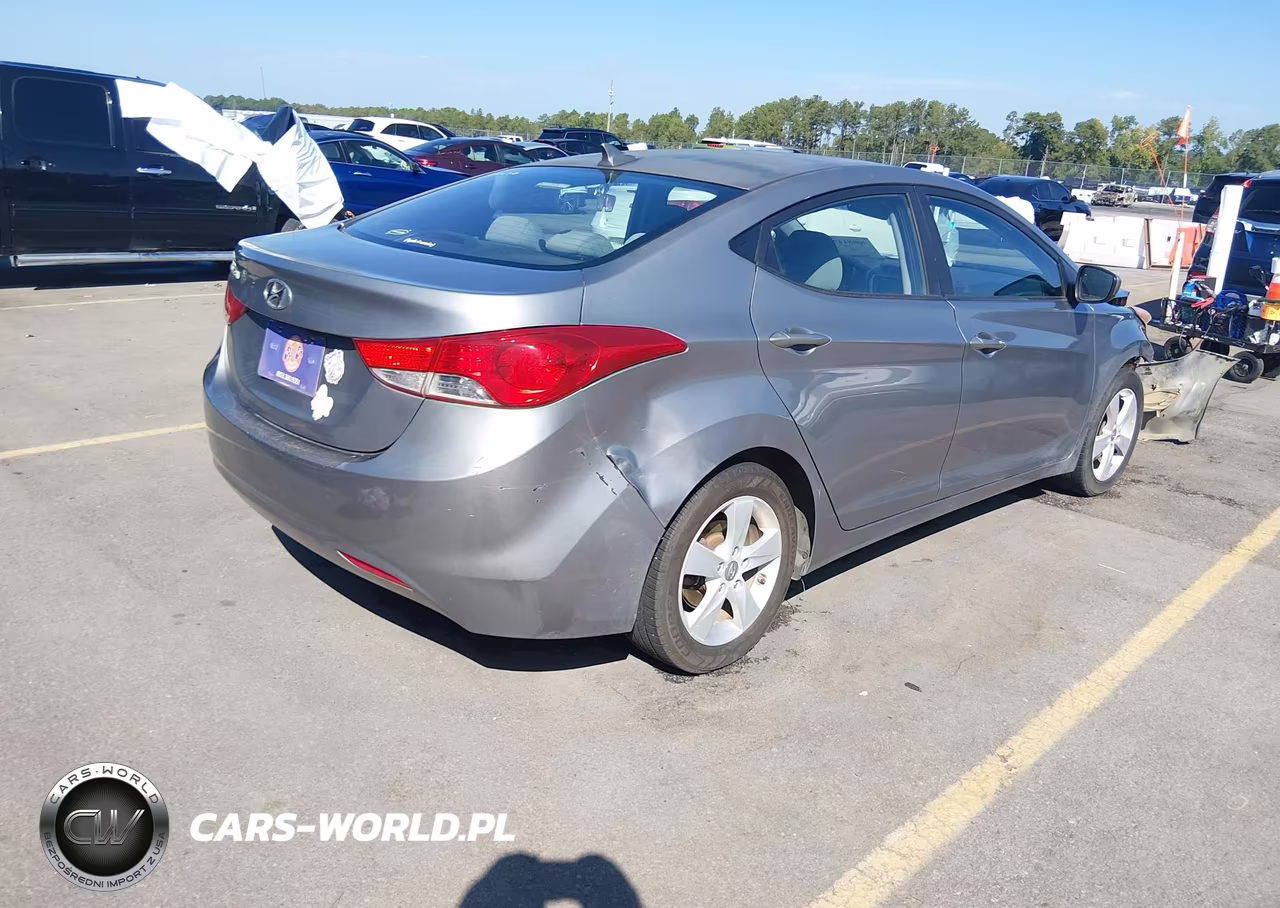 2011 Hyundai Elantra Gls (Ulsan Plant) VIN:KMHDH4AE2BU169391 - 4