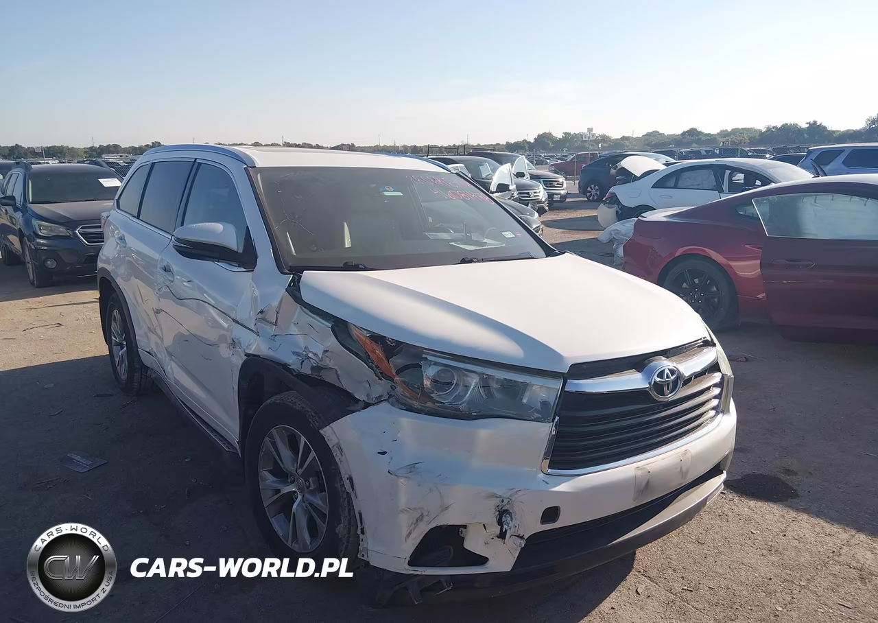 2015 Toyota Highlander Xle V6 – zdjęcie 1 z 16