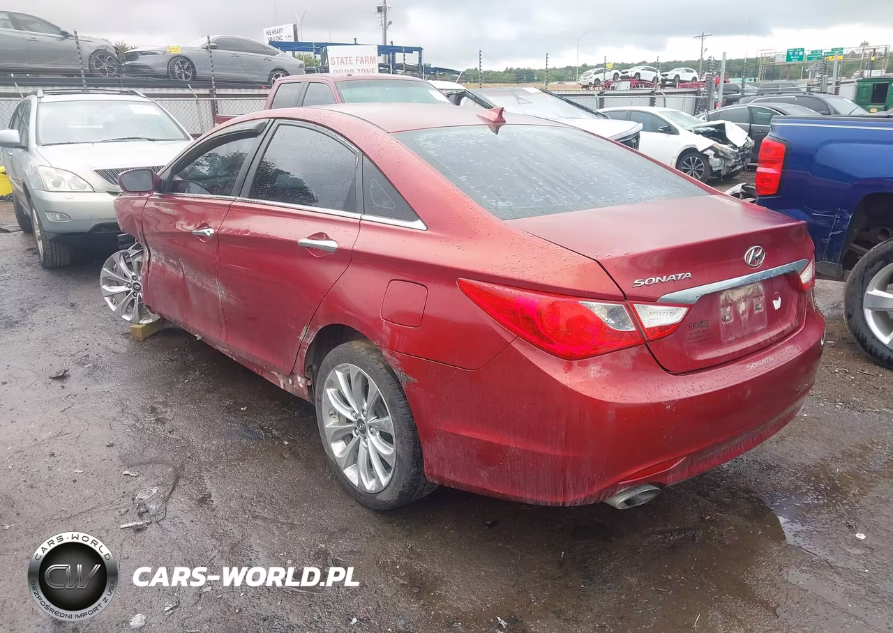 2013 Hyundai Sonata Se VIN:5NPEC4AC0DH726396 - 3