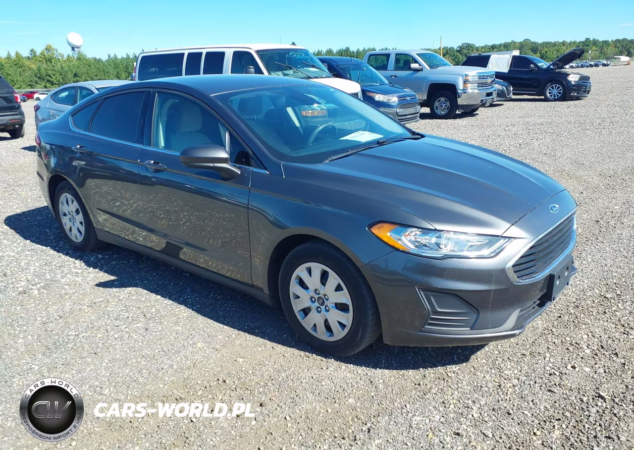 2020 Ford Fusion S VIN:3FA6P0G78LR196725 - 1