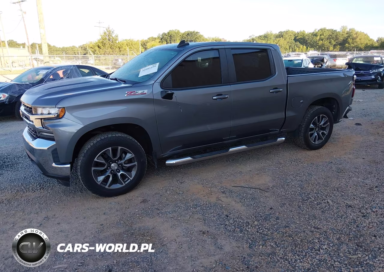 2019 Chevrolet Silverado 1500 Lt VIN:3GCUYDED4KG148812 - 2