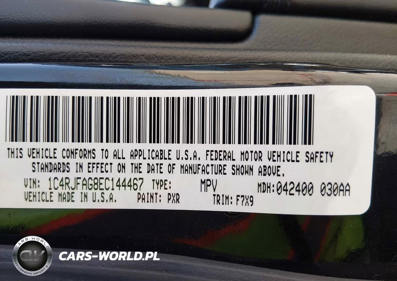 2014 Jeep Grand Cherokee Laredo VIN:1C4RJFAG8EC144467 - 9