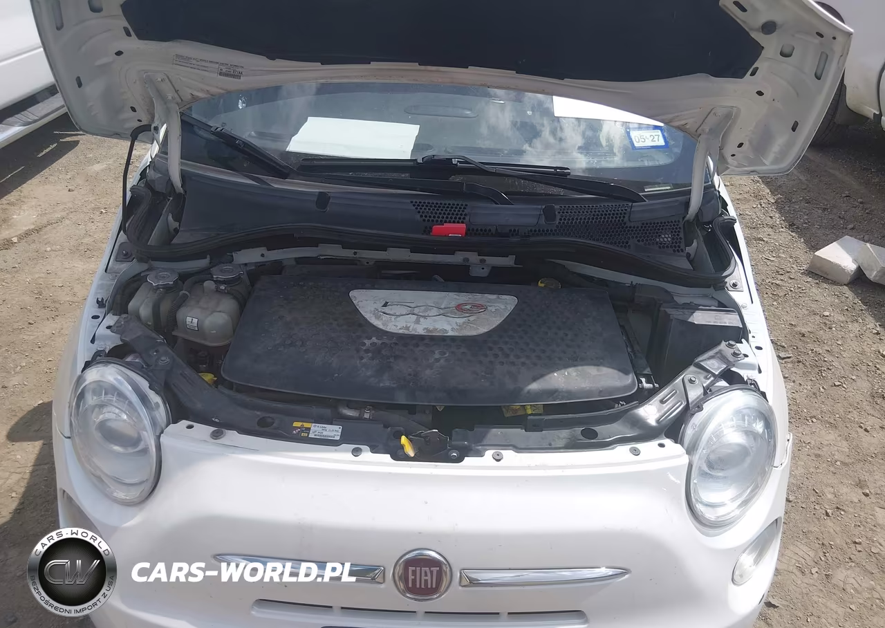 2014 Fiat 500E Battery Electric VIN:3C3CFFGE0ET173046 - 10