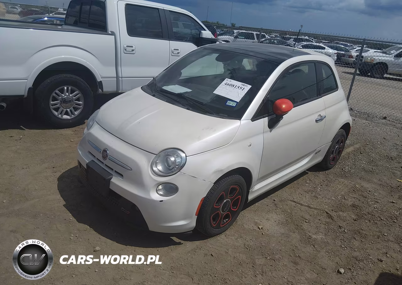 2014 Fiat 500E Battery Electric VIN:3C3CFFGE0ET173046 - 2