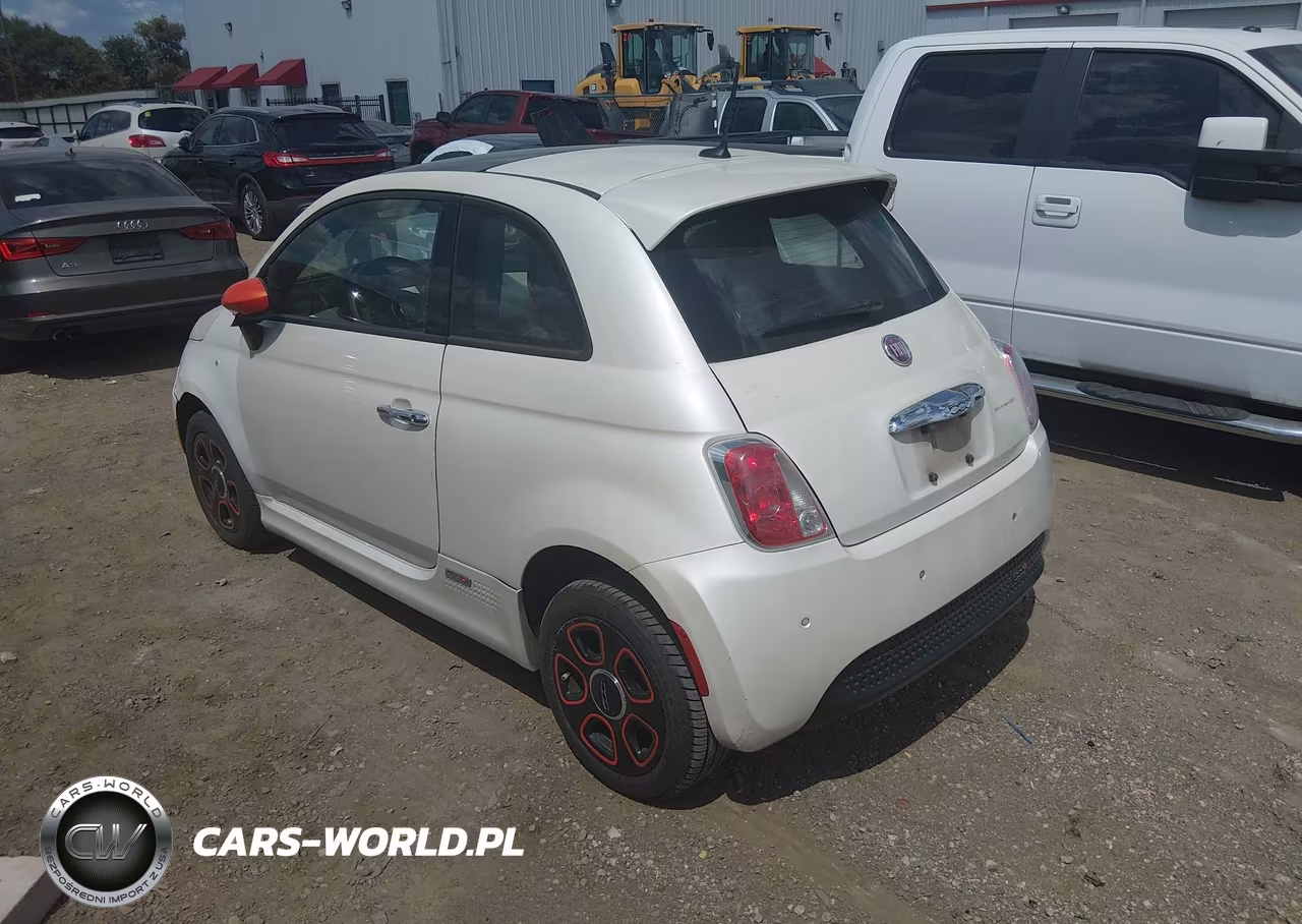 2014 Fiat 500E Battery Electric VIN:3C3CFFGE0ET173046 - 3