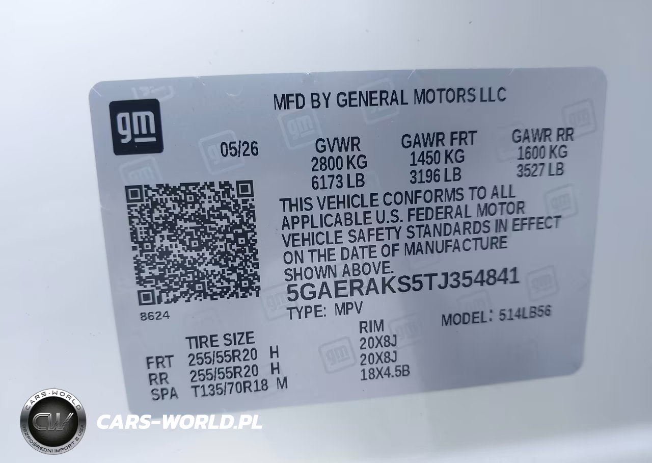 2026 Buick Enclave Preferred Fwd VIN:5GAERAKS5TJ354841 - 9