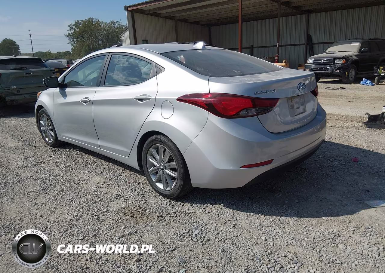 2015 Hyundai Elantra Se VIN:5NPDH4AE2FH552610 - 3