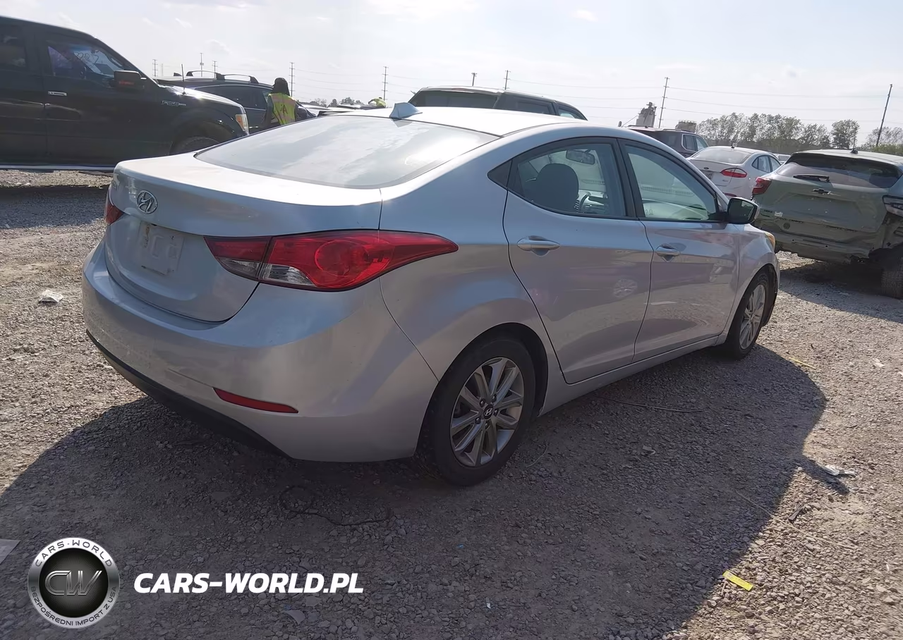 2015 Hyundai Elantra Se VIN:5NPDH4AE2FH552610 - 4