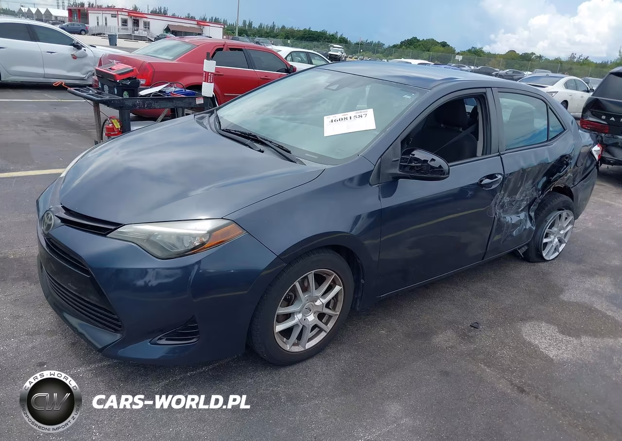 2017 Toyota Corolla Le VIN:2T1BURHE5HC831268 - 2