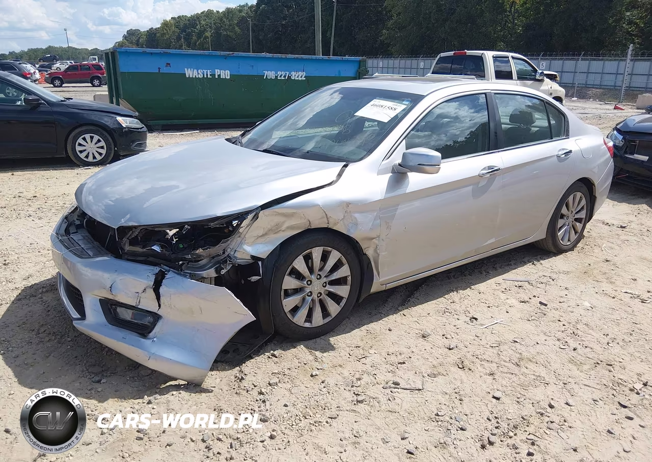 2013 Honda Accord Ex-L VIN:1HGCR2F8XDA036582 - 2
