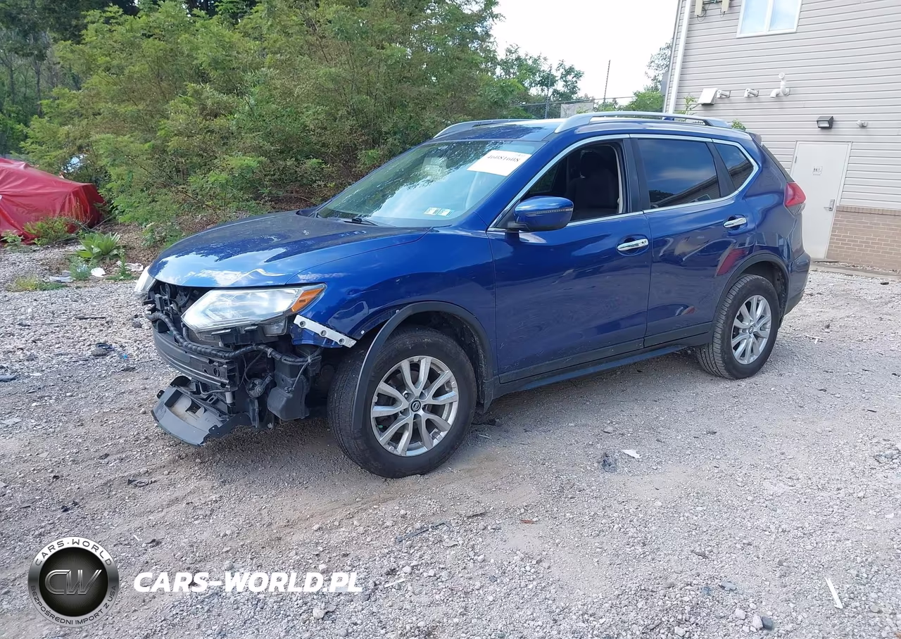 2017 Nissan Rogue Sv VIN:5N1AT2MV1HC875168 - 2