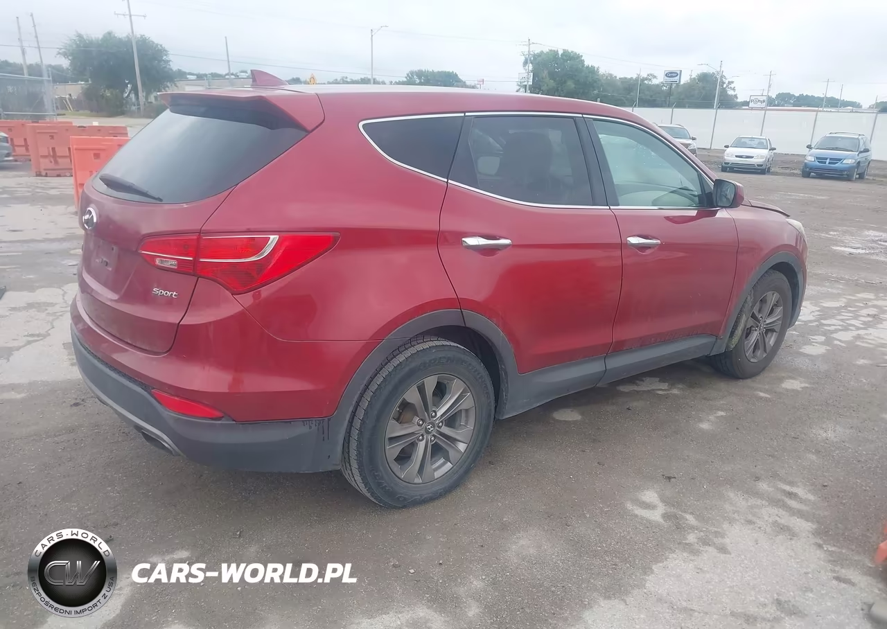 2014 Hyundai Santa Fe Sport 2.4L VIN:5XYZT3LB6EG189722 - 4